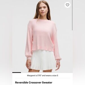 lululemon athletica Women’s Pink Sweater
